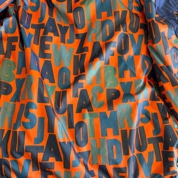 KID1234 Blue Hooded Rain Windbreaker Quick Dry Waterproof Jacket SZ 6-7 #2229 - Picture 12 of 14